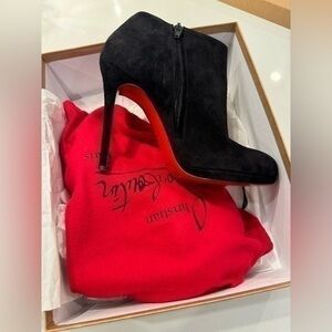 BELLA TOP 120 VEAU VELOURS Christian Louboutin NWT
